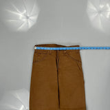 Unbranded Carpenter Trousers - 28W 29L Brown Cotton