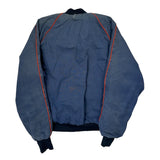 Made In USA Osterman Bomber Jacket - Medium Blue Polyester