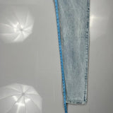 501 Levis Jeans - 30W 35L Light Wash Denim