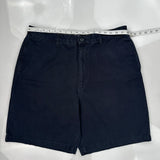 Tommy Hilfiger Chino Shorts - 36W 8L Navy Cotton