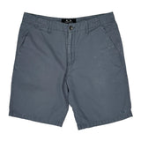 Oakley Chino Shorts - 34W 10L Grey Cotton