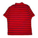 Polo By Ralph Lauren Striped Polo Shirt - XL Blue Cotton