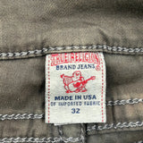 True Religion Skinny Jeans - 32W 31L Brown Cotton