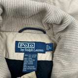 Polo By Ralph Lauren Harrington Jacket - Large Beige Cotton