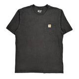Carhartt T-Shirt - Large Black Cotton