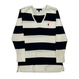 Ralph Lauren Striped Jumper - Small Block Colour Cotton