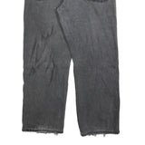 DICKIES Mens Regular Fit Grey Denim Jeans W38 L32 Casual Cotton Blend Zip