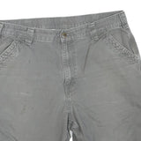 CARHARTT Mens Shorts Grey Casual Cotton Blend L W36 Workwear Pockets