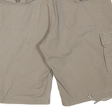 DICKIES Mens Shorts Beige Cargo Cotton Blend L W36 Workwear Comfort Style