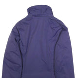 SALOMON Womens Purple & Green Outdoor Jacket L Polyester Zip Casual Lightweight