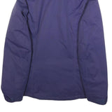 SALOMON Womens Purple & Green Outdoor Jacket L Polyester Zip Casual Lightweight