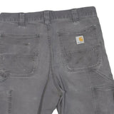 CARHARTT Mens Shorts Grey Casual M W32 Workwear Utility Relaxed Fit