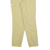 MAMMUT Womens Polyester Blend Regular Beige Cargo Trousers W28 L30 Outdoor Zip