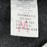 Age 12 Ralph Lauren Jeans - 31W 28L Grey Cotton