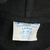 Reverse Weave Champion Hoodie - Large Black Cotton