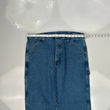 Wrangler Carpenter Jeans - 36W 32L Blue Cotton
