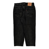 550 Levis Jeans - 34W 30L Black Cotton
