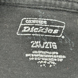 Dickies T-Shirt - 2XL Black Cotton