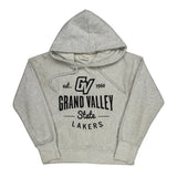 Grand Valley State Lakers Champion College Hoodie - Medium Grey Cotton Blend