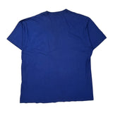 Blank Jockey Single Stitch T-Shirt - XL Blue Cotton