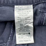 Carhartt Carpenter Pants - 33W 32L Navy Cotton