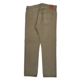 501 Levis Jeans - 36W 31L Beige Cotton