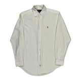 Ralph Lauren Shirt - Medium White Cotton