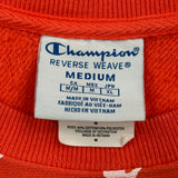 Reverse Weave Champion Sweatshirt - Medium Red Cotton Blend