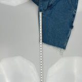 Wrangler Carpenter Shorts - 34W 11L Blue Cotton Blend