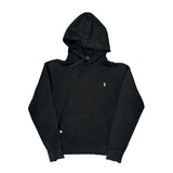 Polo By Ralph Lauren Hoodie - Medium Black Cotton