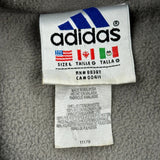 Adidas Equipment Adidas Spellout Jacket - Large Blue Nylon