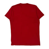 Nike Graphic T-Shirt - Medium White Cotton