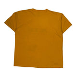 Jets Basketball Russell Athletic Graphic T-Shirt - Medium Yellow Cotton Blend