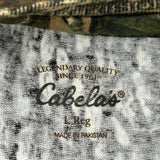 Cabelas T-Shirt - Large Camo Cotton