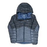Rei Two-Tone Puffer - Large Blue Gore-Tex