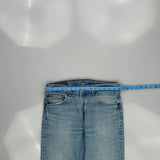501 Levis Jeans - 31W 29L Light Wash Cotton