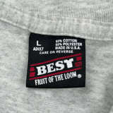 Hitching Post Grill & Sports Bar Fruit Of The Loom Single Stitch T-Shirt - Large Gray Cotton Blend