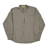 Lee Checked Shirt - XL Brown Cotton