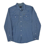 Ecko Unltd Checked Shirt - Large Blue Cotton