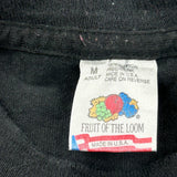 John Force Fan Club 1997 Fruit Of The Loom Single Stitch T-Shirt - Medium Black Cotton