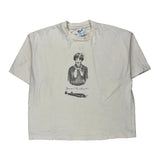 Aviation Hanes Graphic T-Shirt - XL White Cotton