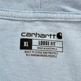 Carhartt T-Shirt - XL Blue Cotton