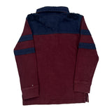 Age 4-5 Tommy Hilfiger Rugby Shirt - XS Burgundy Cotton