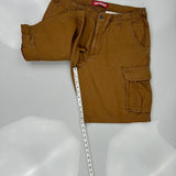 Lee Cargo Shorts - 34W 10L Brown Cotton