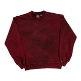 Relaxed Levis Sweatshirt - XS Burgundy Cotton
