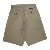 Chaps Ralph Lauren Chino Shorts - 30W 10L Beige Cotton