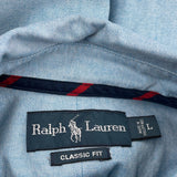 Ralph Lauren Shirt - Large Blue Cotton