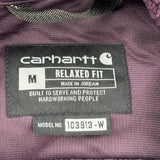 Carhartt Fleece Jacket - Medium Purple Polyester