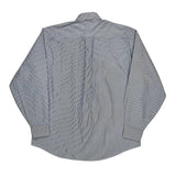 Tommy Hilfiger Striped Shirt - Large Blue Cotton