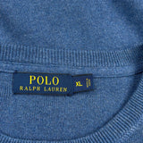 Polo By Ralph Lauren Sweater - XL Blue Cotton